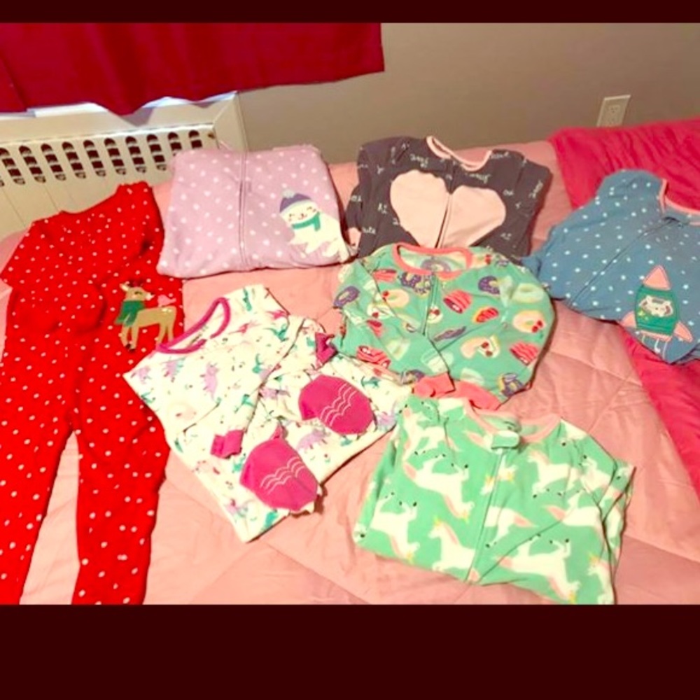 Toddler fleece pajamas